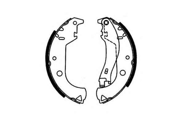 Комплект тормозных колодок