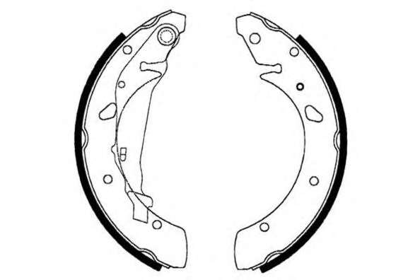 Комплект тормозных колодок