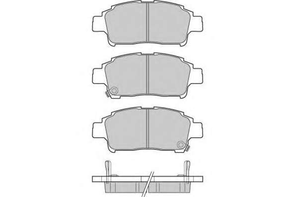Комплект тормозных колодок, дисковый тормоз