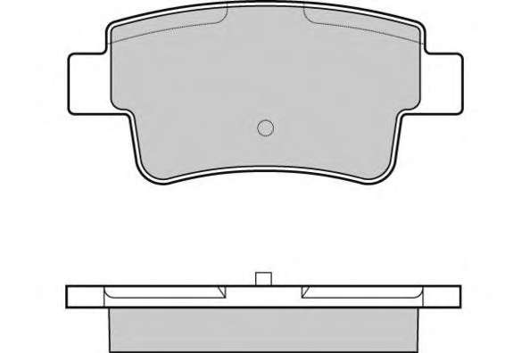 Комплект тормозных колодок, дисковый тормоз