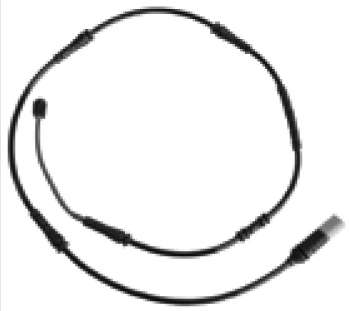 Сигнализатор, износ тормозных колодок