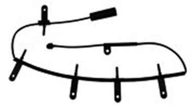 Сигнализатор, износ тормозных колодок