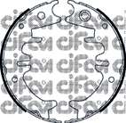 Комплект тормозных колодок