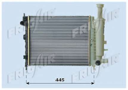 Радиатор, охлаждение двигателя