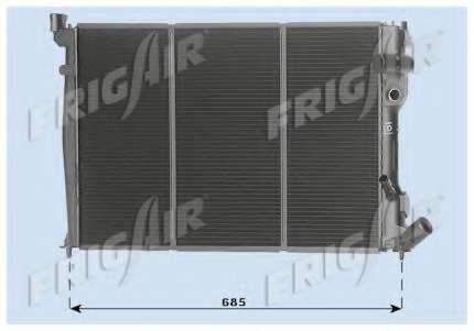 Радиатор, охлаждение двигателя