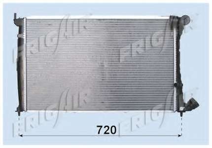 Радиатор, охлаждение двигателя