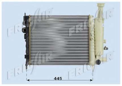 Радиатор, охлаждение двигателя