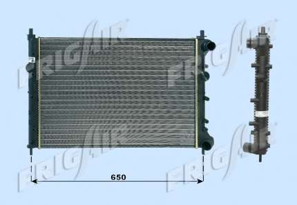 Радиатор, охлаждение двигателя