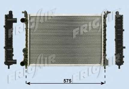 Радиатор, охлаждение двигателя