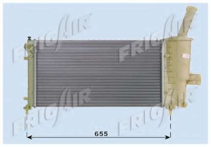Радиатор, охлаждение двигателя
