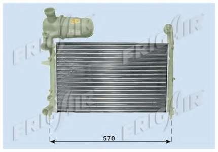 Радиатор, охлаждение двигателя