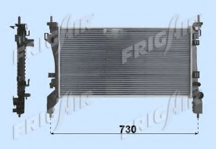 Радиатор, охлаждение двигателя