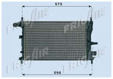 Радиатор, охлаждение двигателя