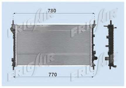 Радиатор, охлаждение двигателя