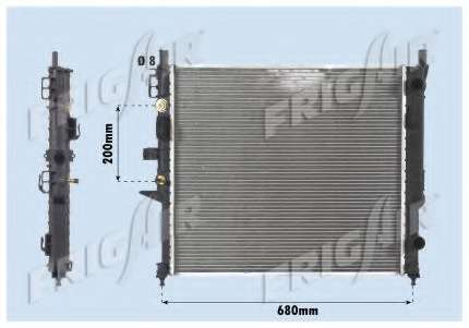 Радиатор, охлаждение двигателя
