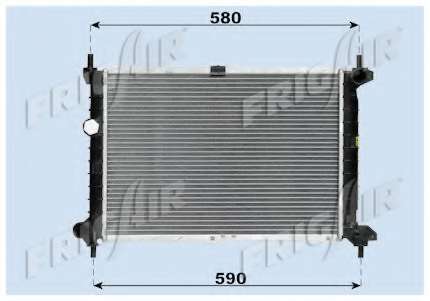 Радиатор, охлаждение двигателя