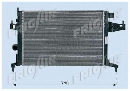 Радиатор, охлаждение двигателя