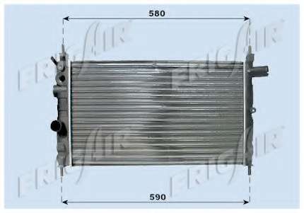 Радиатор, охлаждение двигателя