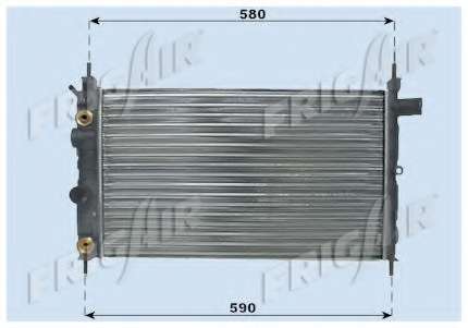 Радиатор, охлаждение двигателя