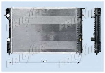 Радиатор, охлаждение двигателя