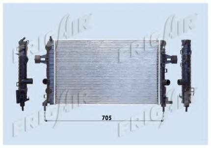 Радиатор, охлаждение двигателя