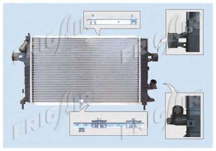 Радиатор, охлаждение двигателя