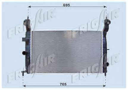 Радиатор, охлаждение двигателя