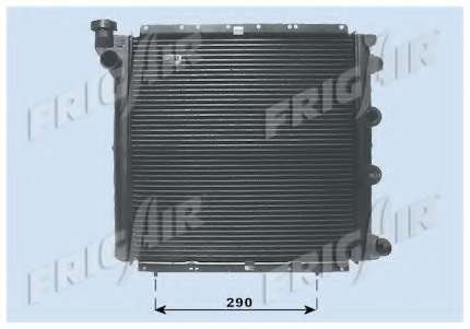 Радиатор, охлаждение двигателя