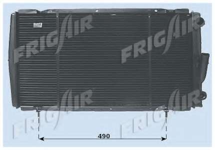 Радиатор, охлаждение двигателя