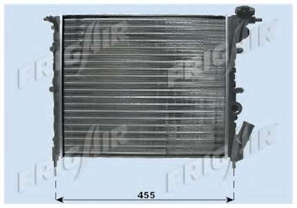 Радиатор, охлаждение двигателя