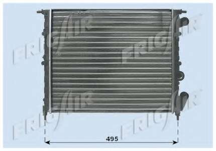 Радиатор, охлаждение двигателя