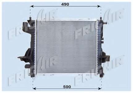 Радиатор, охлаждение двигателя