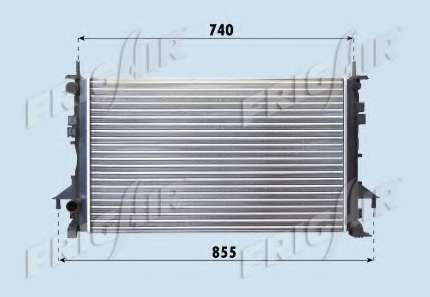 Радиатор, охлаждение двигателя