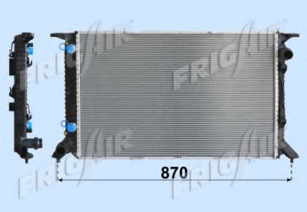 Радиатор, охлаждение двигателя
