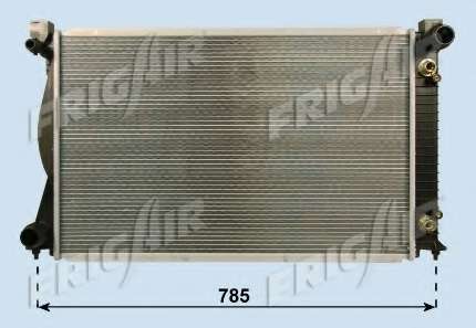 Радиатор, охлаждение двигателя