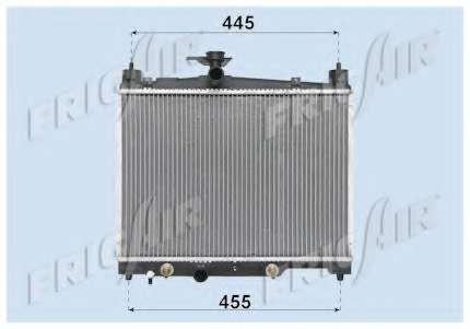 Радиатор, охлаждение двигателя