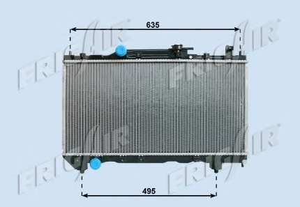 Радиатор, охлаждение двигателя