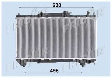 Радиатор, охлаждение двигателя