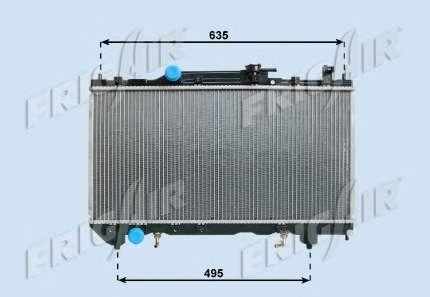 Радиатор, охлаждение двигателя