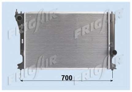 Радиатор, охлаждение двигателя