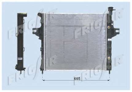 Радиатор, охлаждение двигателя