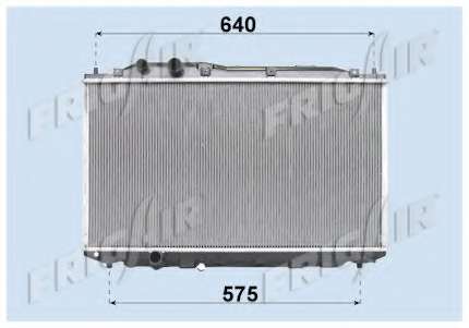 Радиатор, охлаждение двигателя