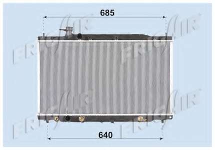 Радиатор, охлаждение двигателя