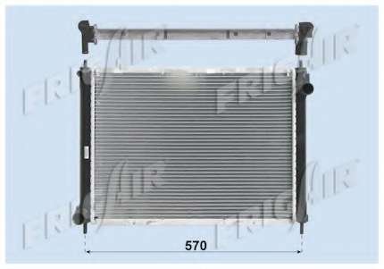 Радиатор, охлаждение двигателя