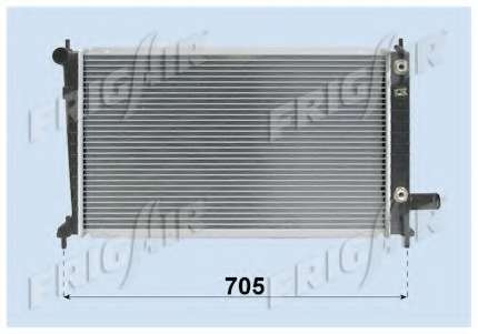 Радиатор, охлаждение двигателя
