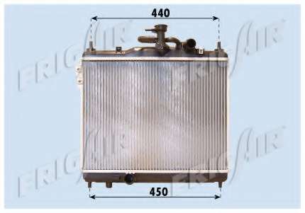 Радиатор, охлаждение двигателя