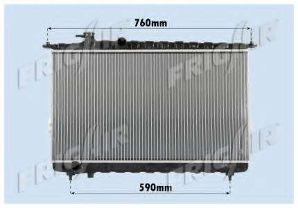 Радиатор, охлаждение двигателя