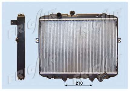 Радиатор, охлаждение двигателя