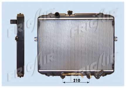 Радиатор, охлаждение двигателя