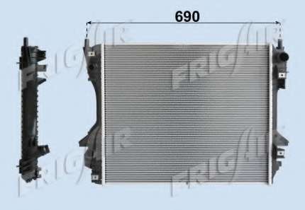 Радиатор, охлаждение двигателя
